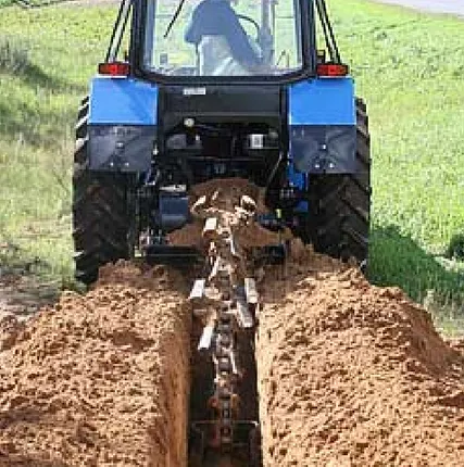 Фото №0 Аренда траншеекопателя