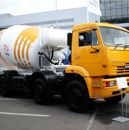 Фото №0 Аренда автобетонносмесителя Тигарбо 7 м3 КАМАЗ 65115