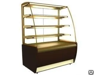 фото Холодильная витрина CARBOMA вхсв-1,3д (вентилируемая)