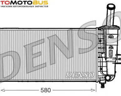 фото Радиатор, охлаждение двигателя DENSO DRM09102 Радиатор охл. ДВС FI Punto 09.99 &gt;