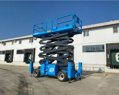 фото Аренда ножничных подъёмников до 18 метров