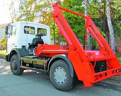 фото Мусоровоз контейнерный КО-450-10 на базе МАЗ