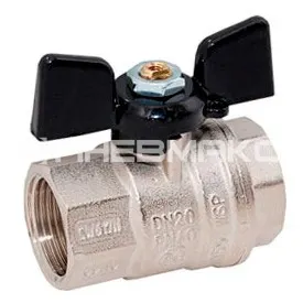 фото 302-1/2" - Кран шаровой внутр. резьба G1/2" (64бар)