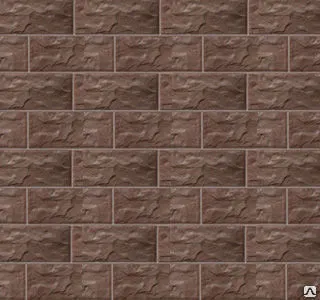 фото Плитка 8430 Ströher 302x148x12 мм Kerabig рифленый KS 15 shocolad-brown