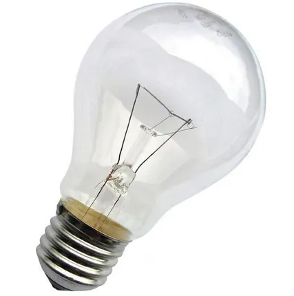 Фото №0 Лампа накаливания ЛОН 95Вт Б-230-95-2 Е27