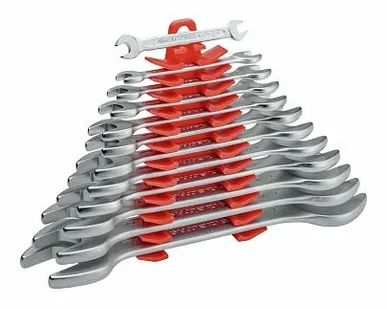 фото Набор ключей рожковых двусторонних 6-32 мм 12 предмет, IZELTAS, 0100002112, 13000000003