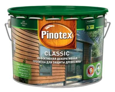 фото Пропитка Интериор Тик Пинотекс 3 л