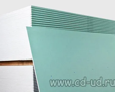 фото ГКЛ Knauf потолочный 9,50 мм (ГКЛ 2500х1200х9,50)