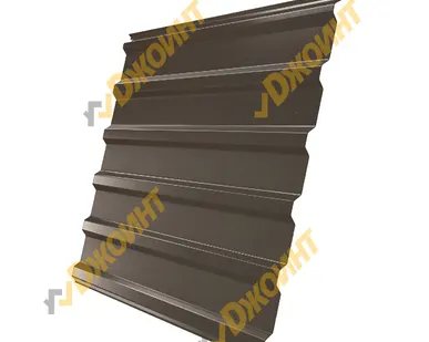 фото Профнастил МП-20 0,5 PurAge полиуретан RR 32 темно-коричневый