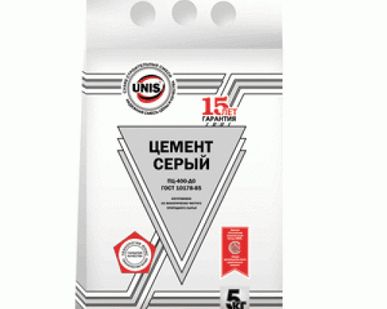 фото Цемент ЮНИС серый 5кг