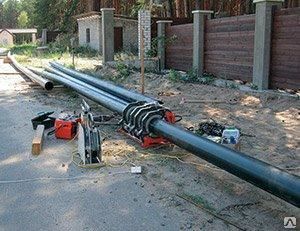 фото Строительство сетей водопровода