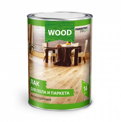 Фото №0 Лак для пола и паркета алкидный 1,9л FARBITEX ПРОФИ Good for wood