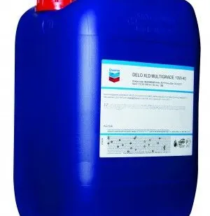 фото Масло для газовых двигателей Chevron HDAX GEO L ASH 15W-40 19 л