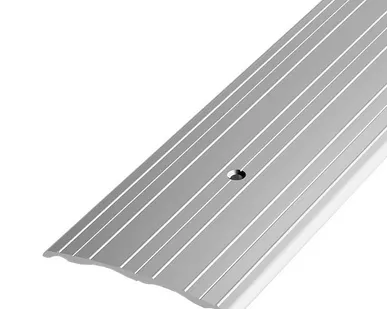 фото Порожек стыкоперекрывающий серебро анод ПС-07 1350*60мм Лука