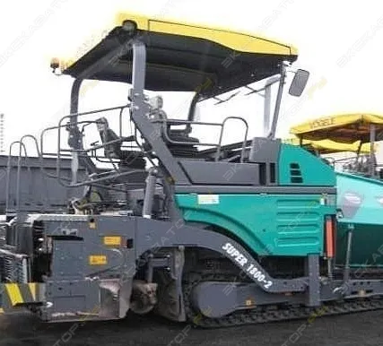 Фото №0 Аренда асфальтоукладчика Vogele SUPER 1800-2, Воронеж