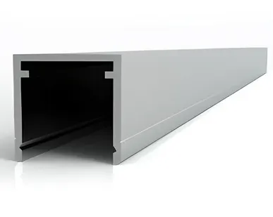 фото Основной Анод серебро профиль алюминиевый 6,0 м