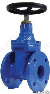 Фото №0 Адл, Задвижка С Обрезиненным Клином Kr11.100, (Аналог Мзв/Мзвг), Ру16, Ф/Ф,