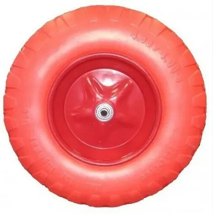 Фото №0 Колесо для тачки полиуретановое 4.00-8мм 12мм