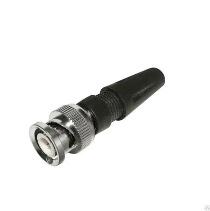 Фото №0 BNC коннектор штекер под винт с пластиковым колпачком