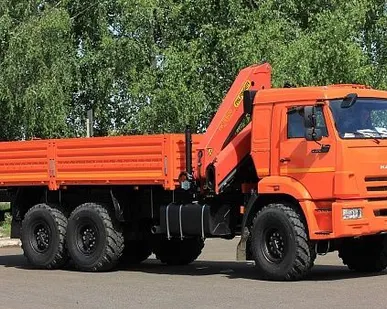 фото КМУ КАМАЗ 43118-3079-46+Palfinger РK15500А (6100кг-2,3м/1690кг-8,0м)