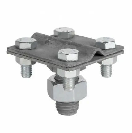 Фото №0 Зажим прута на штыре (пластина 56х56мм) HZ PROxima