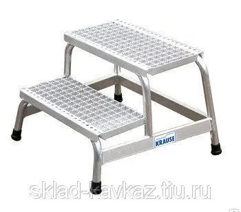 фото Монтажная подставка с решетчатыми ступенями KRAUSE 805324