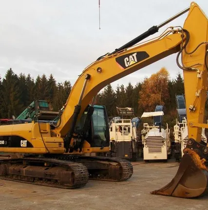 Фото №0 Экскаватор гусеничный cat