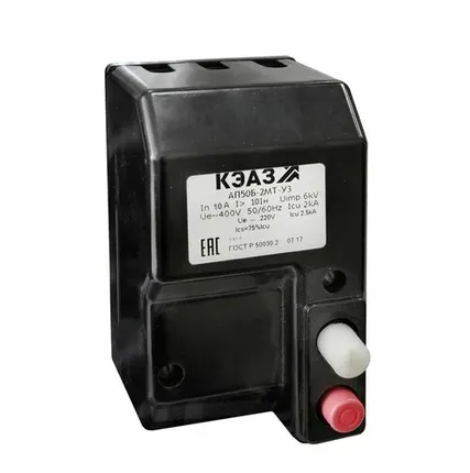 Фото №0 Выкл. автомат. АП-50Б 2МТ-10 КР (6,3А) 106920