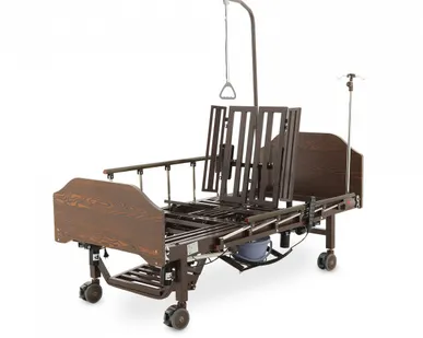 фото Кровать электрическая YG-3 (ЛДСП, цвет венге) + матрас (Неизвестная характеристика)