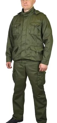 Фото №0 Костюм летний "Капрал" Твилл Пич (олива)