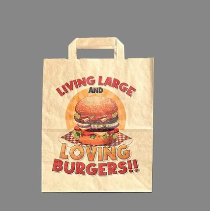 Фото №0 Крафт ПАКЕТ с цветной печатью логотипа