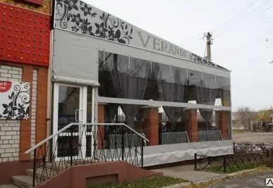 фото Тентовые стены для кафе