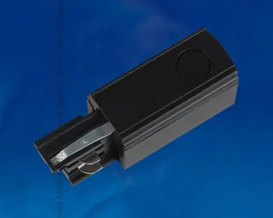 фото UBX-A01 BLACK 1 POLYBAG Ввод питания для шинопровода. Трехфазный. Правый. Цвет — черный. 1 шт. в пакете