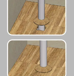 фото Розетты пластиковые Бук светлый R/28 Идеал