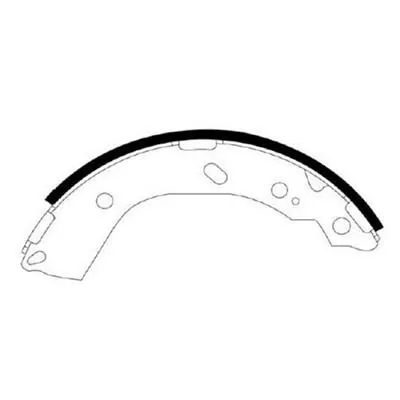 Фото №0 HSB Колодки тормозные зад (барабан) Getz (без ABS) ор 583051CA00 HSB HS0016