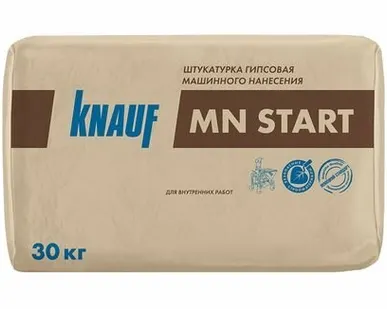 фото Штукатурка гипсовая Старт МН, 30 кг КУНГУР