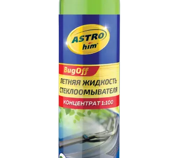 фото Концентрат летней жидкости стеклоомывателя, 1:100, BugOff, 250 мл, AC-410