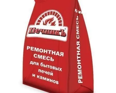 фото Смесь Печникъ для ремонта бытовых печей и каминов 3кг