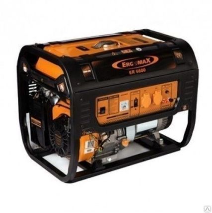 Фото №0 Бензиновый генератор Ergomax ER 6600 E