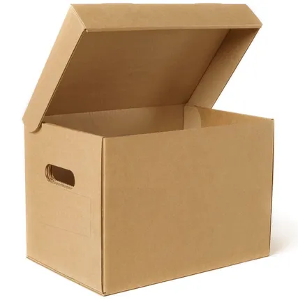 Фото №0 Короб архивный №9 А4 330х230х230 мм, Т-24 бурый