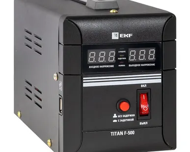 фото EKF Стабилизатор напряжения напольный TITAN F-500 EKF PROxima