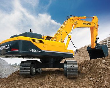 фото Гусеничный экскаватор HYUNDAI R480LC-9S