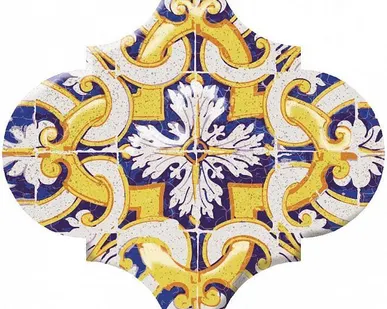 фото Плитка керам. KERAMA MARAZZI Арабески Майолика 65x65 Декор Гауди OP\A159\65000