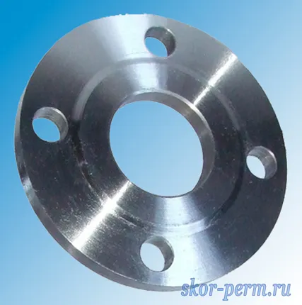 Фото №0 Фланец стальной плоский Dn40 Pn16