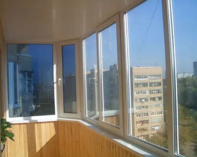 фото Ремонт остеклённых балконов, лоджий под ключ
