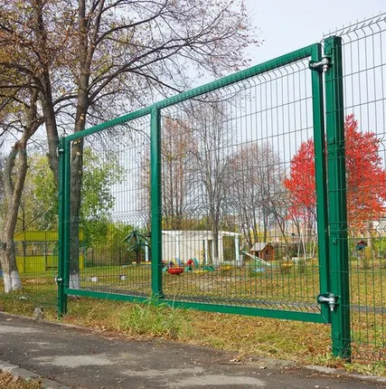 Фото №0 Ворота распашные для 3д забора "Small" 3500х1500 мм