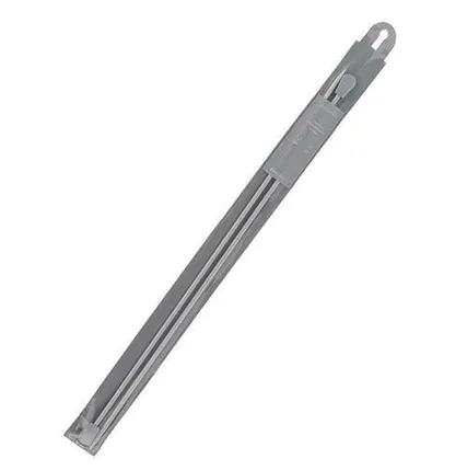 Фото №0 940245 Спицы прямые алюминиевые с покрытием 35см, 4,5мм Hobby&Pro