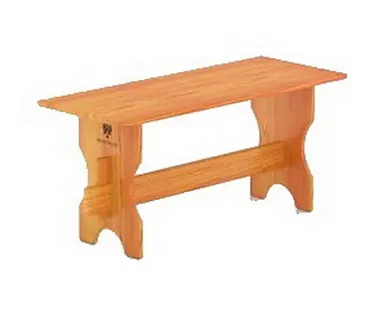 фото Лавка для бани BentWood из лиственницы 1,0 х 0,40 м H = 0,47 м