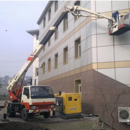 Фото №0 Мытье фасадов