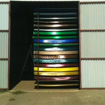 Фото №2 Сотовый поликарбонат NOVATTRO Оранжевый 16 мм (2,1*6 м)